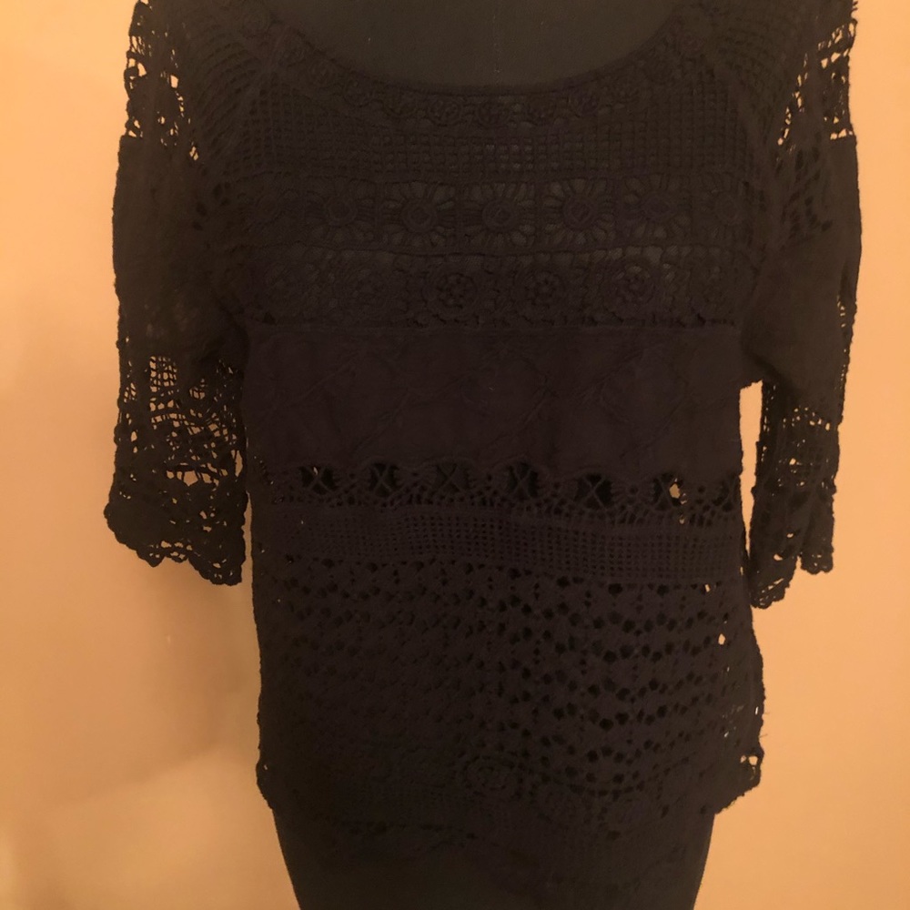 Crocheted Type Sweater/Top - Picture 2 of 3